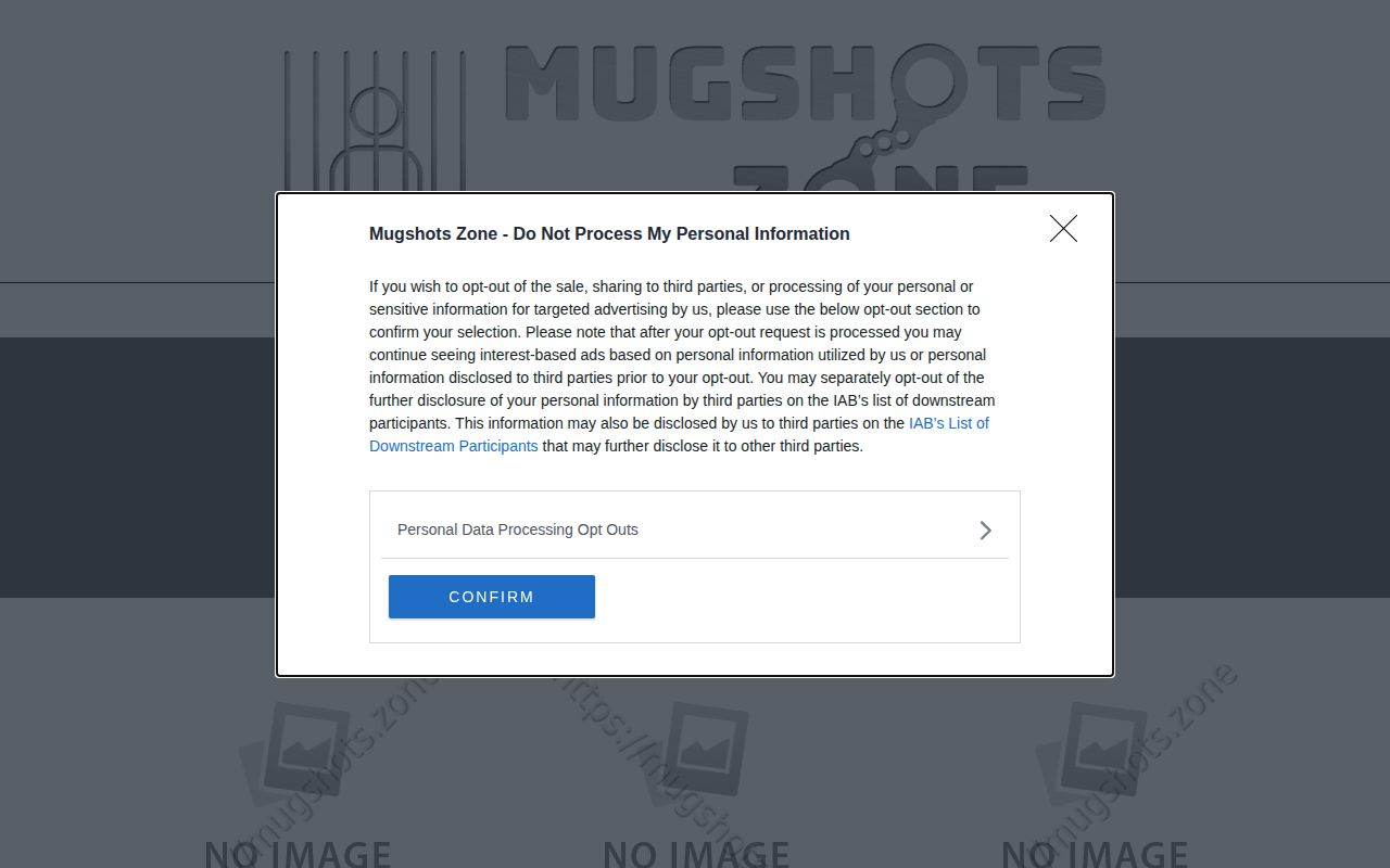 Mugshots.zone Suffolk City nonofficial historical listing interface